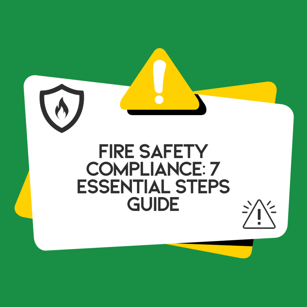 Fire Safety Compliance Tameside: 7 Essential Steps Guide
